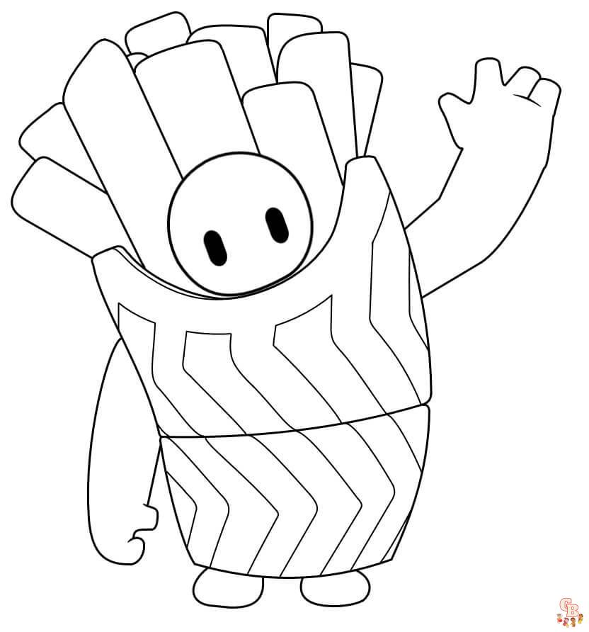 Stumble Guys coloring pages 12