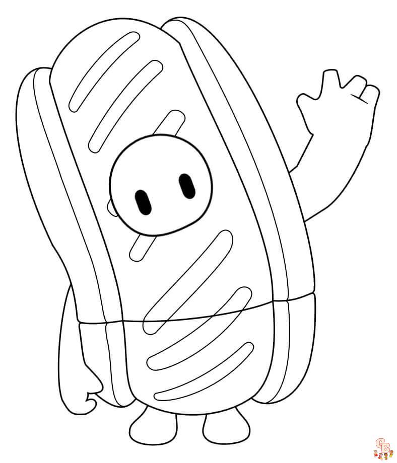 Stumble Guys coloring pages 13