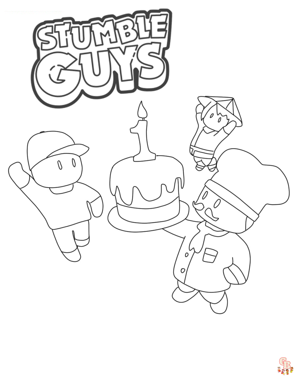 Stumble Guys coloring pages 2