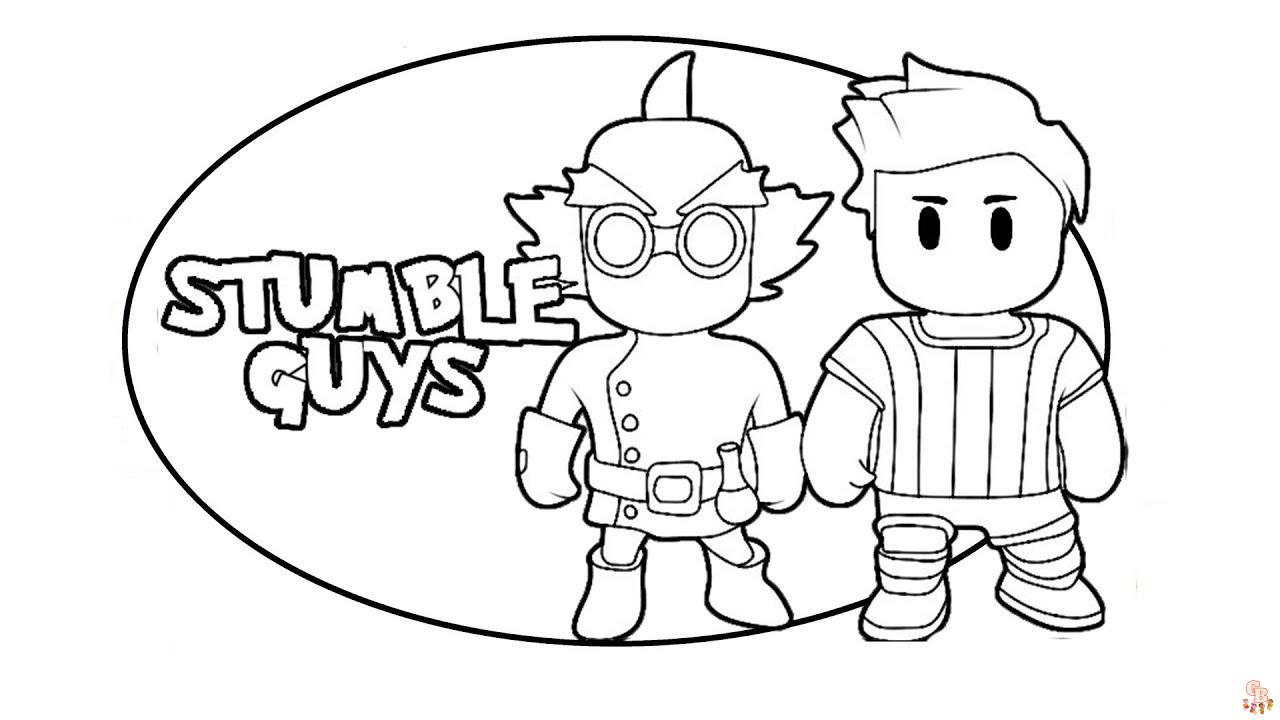 Stumble Guys coloring pages 29