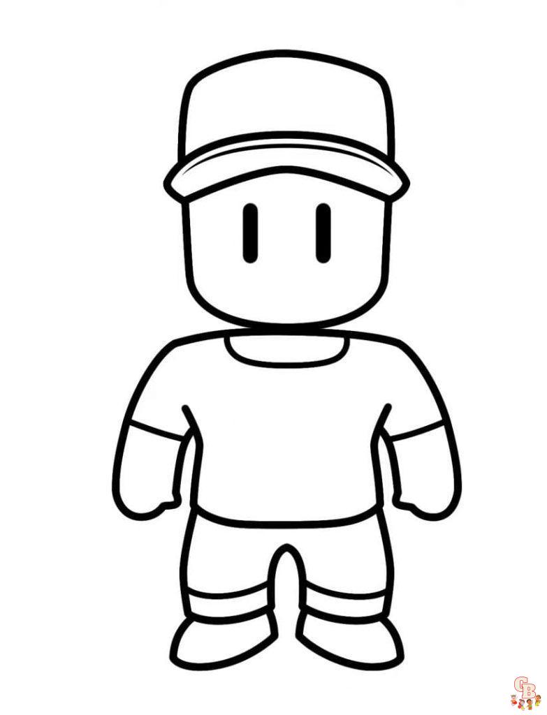 Stumble Guys coloring pages 3