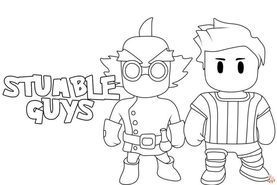 Stumble Guys coloring pages 35