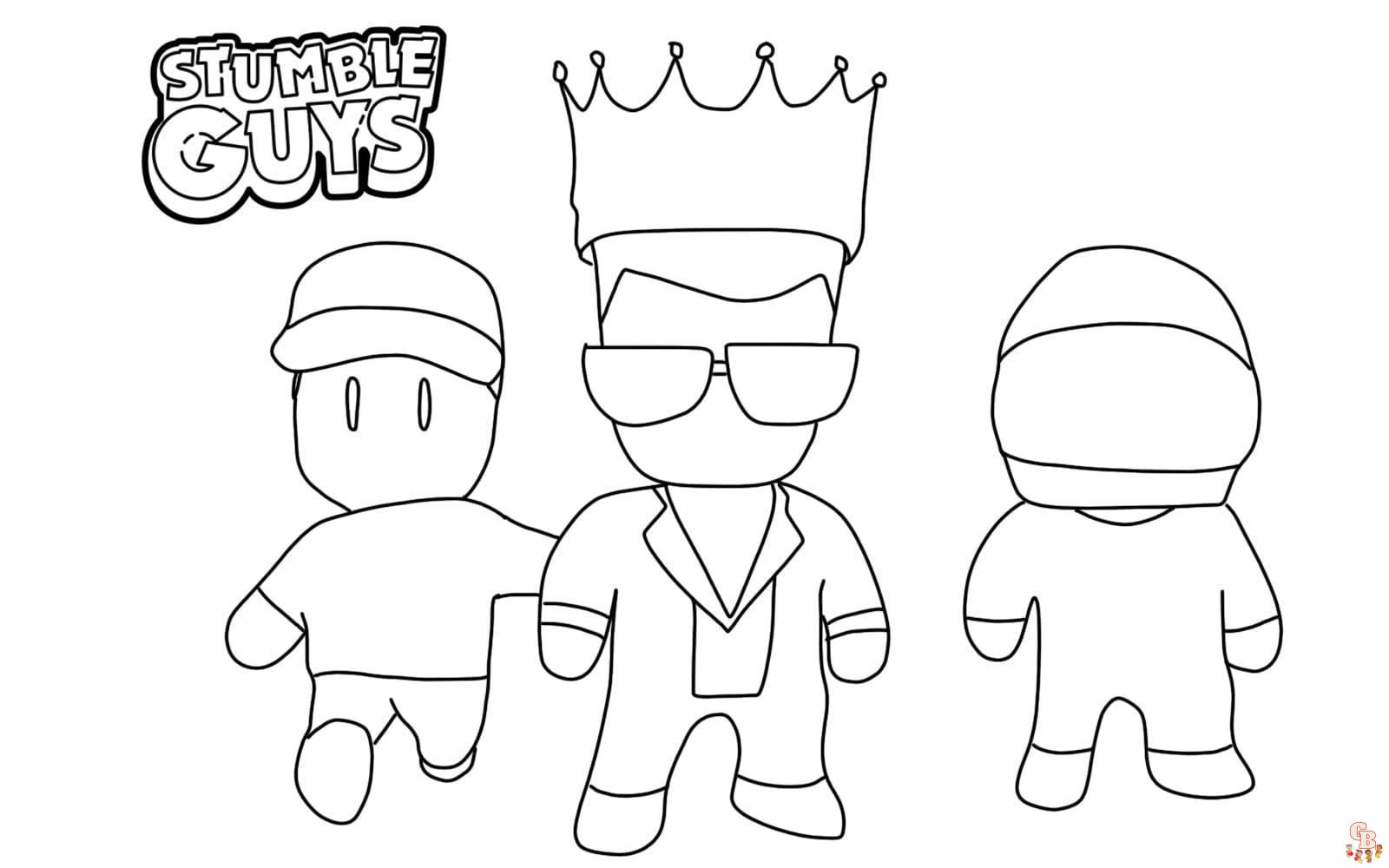 Stumble Guys coloring pages 42