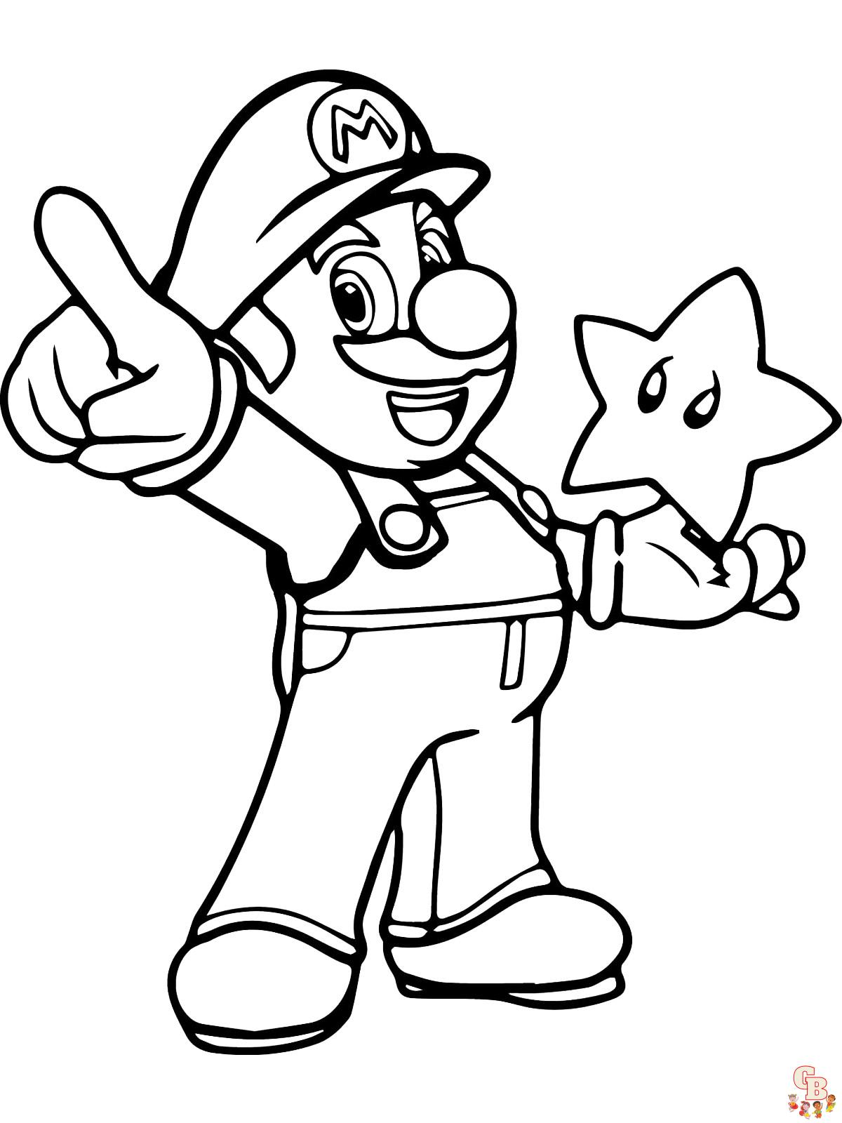 Super Mario Coloring Pages 26