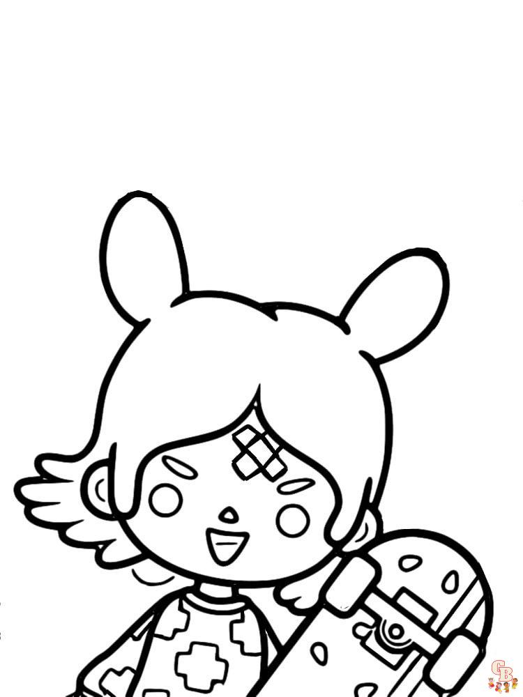 Toca Boca Coloring Pages 30