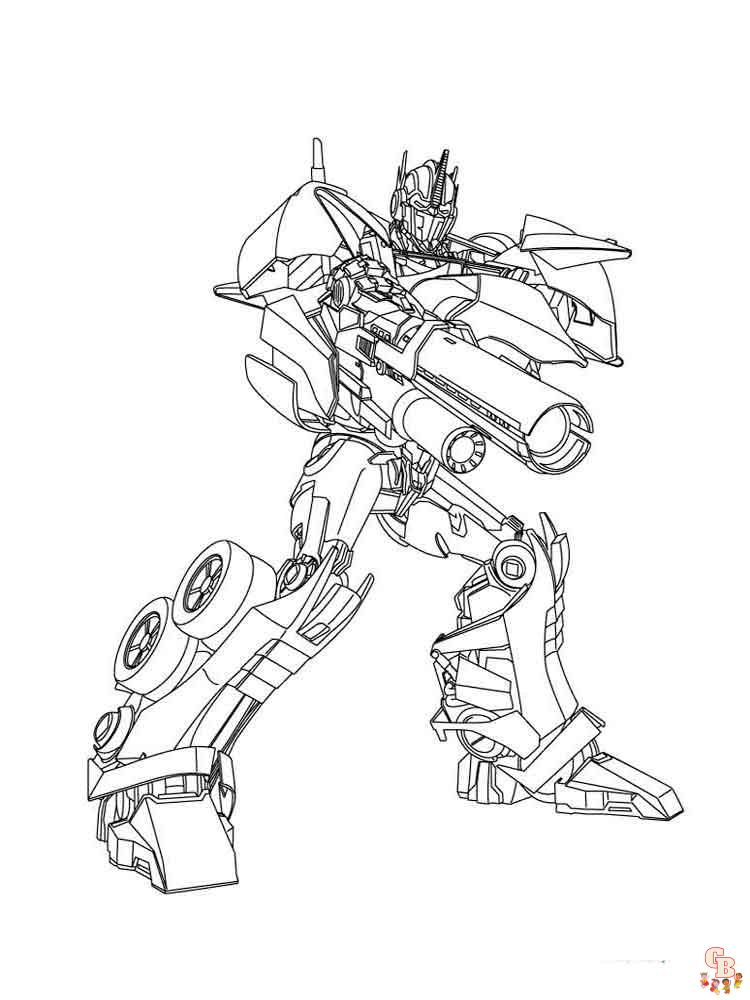 Transformers coloring pages 11