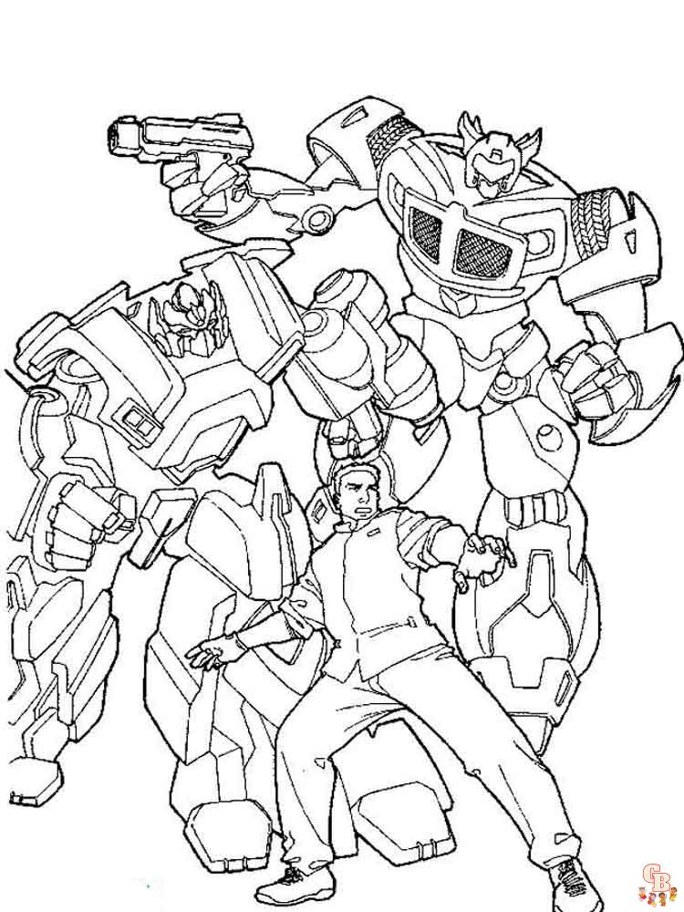 Transformers coloring pages 24