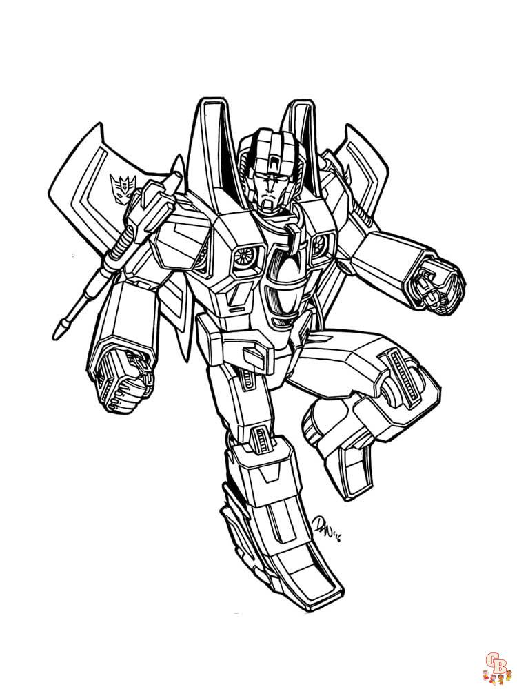 Transformers coloring pages 40