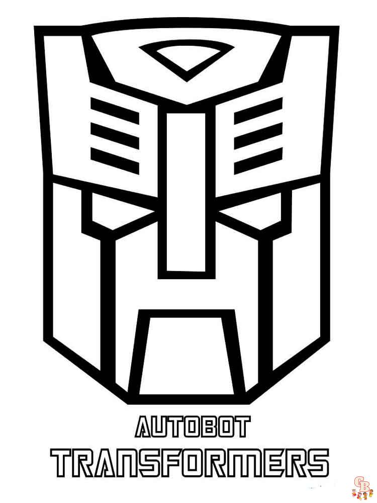 Transformers coloring pages 7