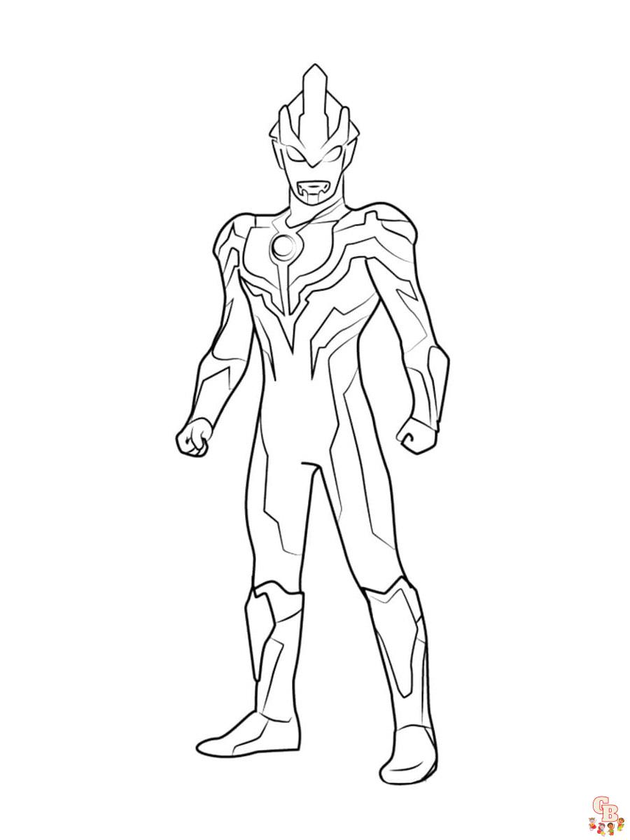 ULTRAMAN coloring pages 3 1