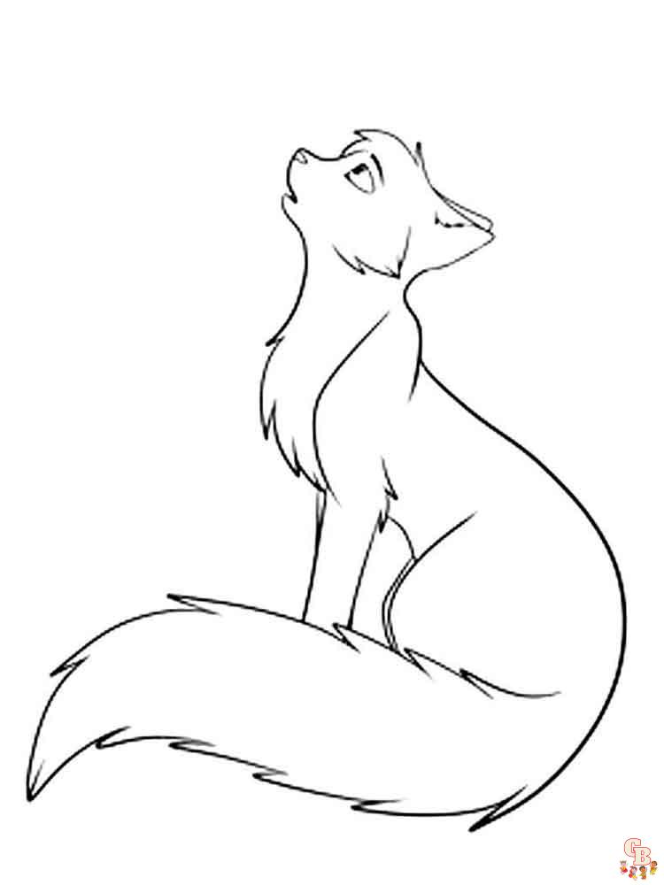 Warrior Cats Coloring Pages 17