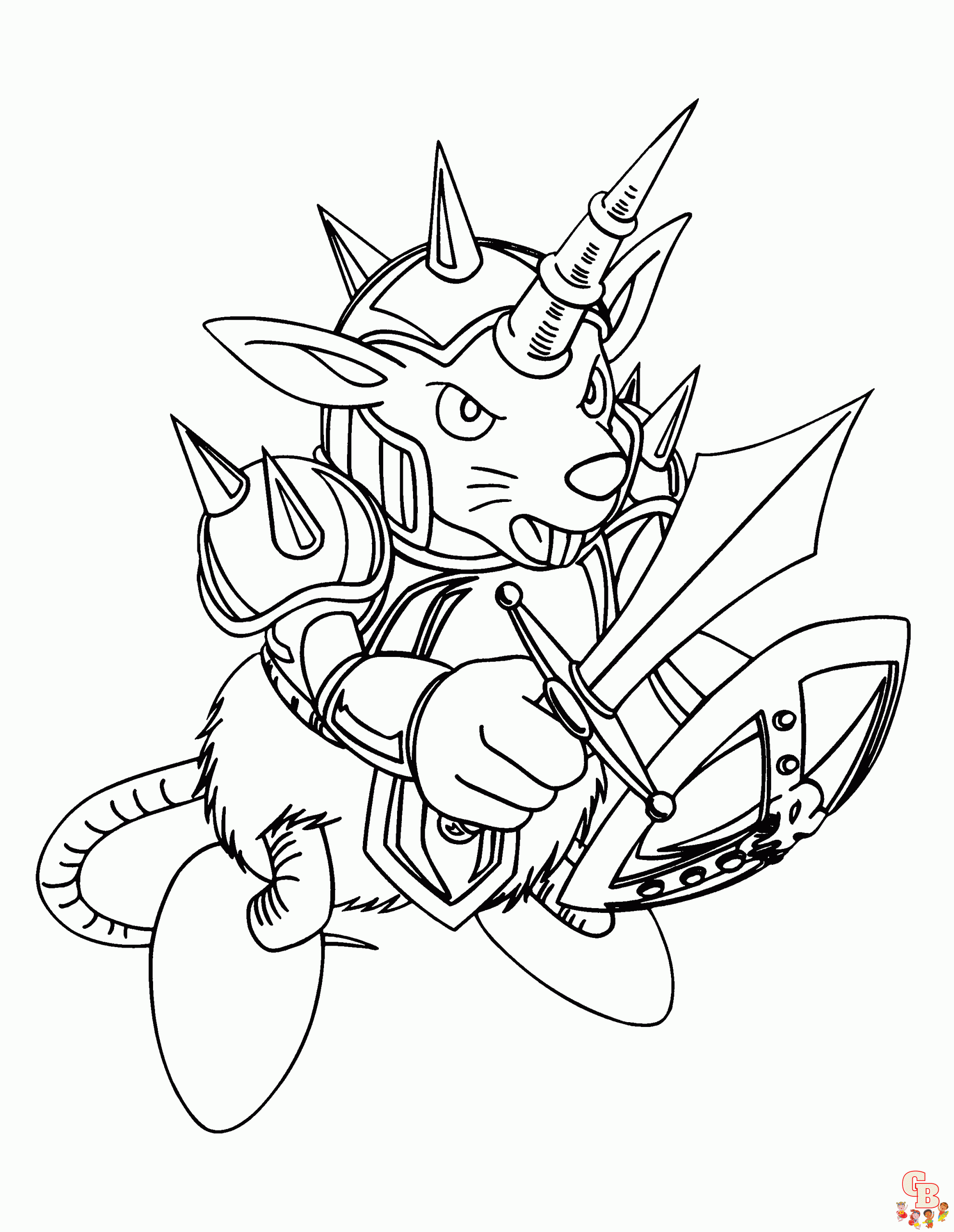 Yugioh Coloring Pages 10