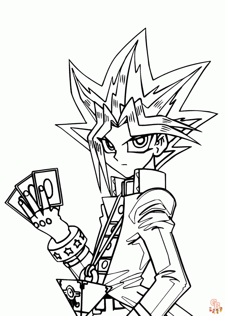 Yugioh Coloring Pages 2 2