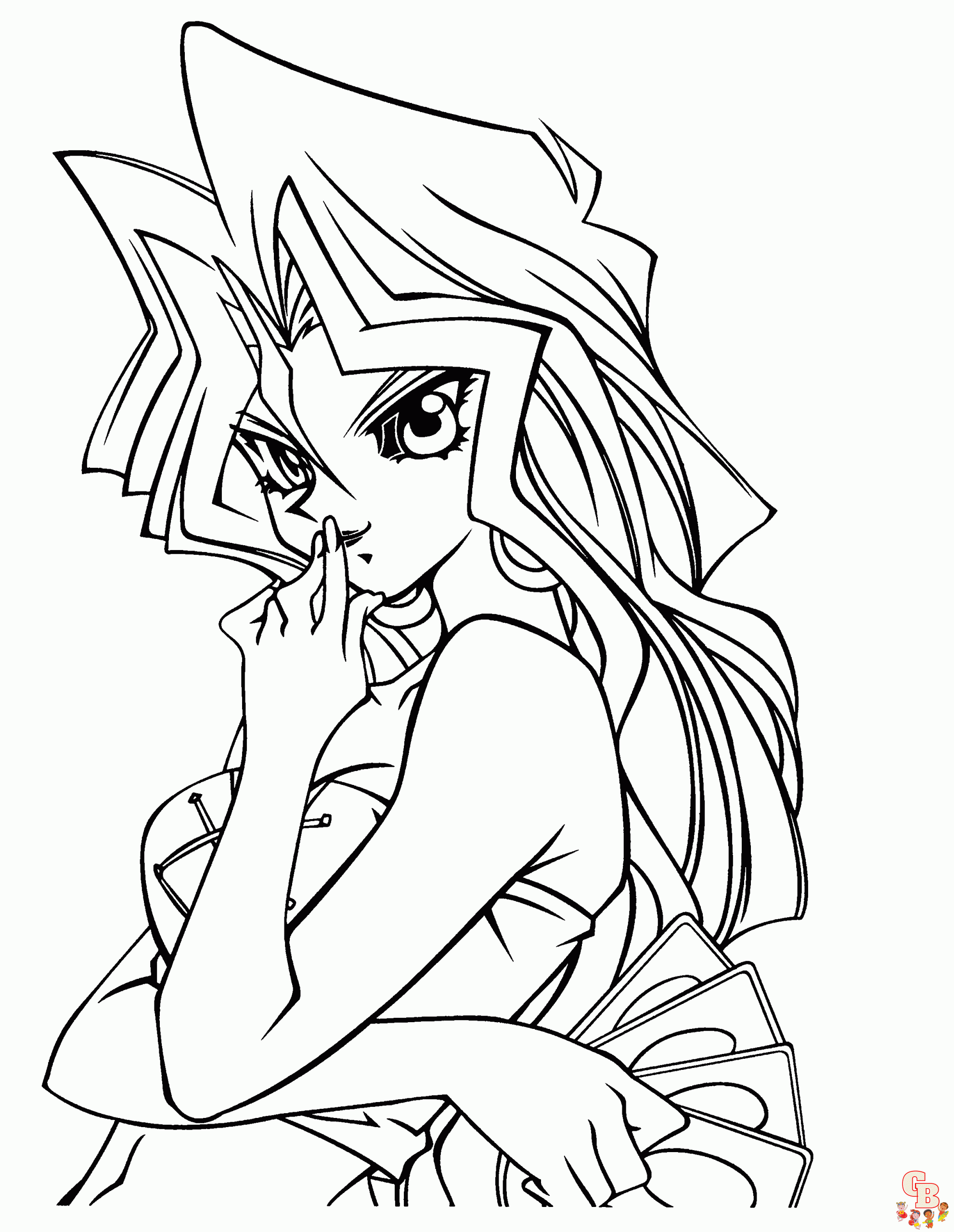 Yugioh Coloring Pages 3 1