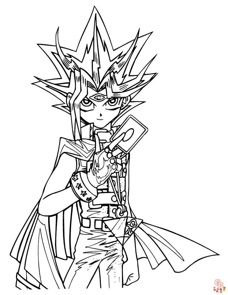 Yugioh Coloring Pages 3 1