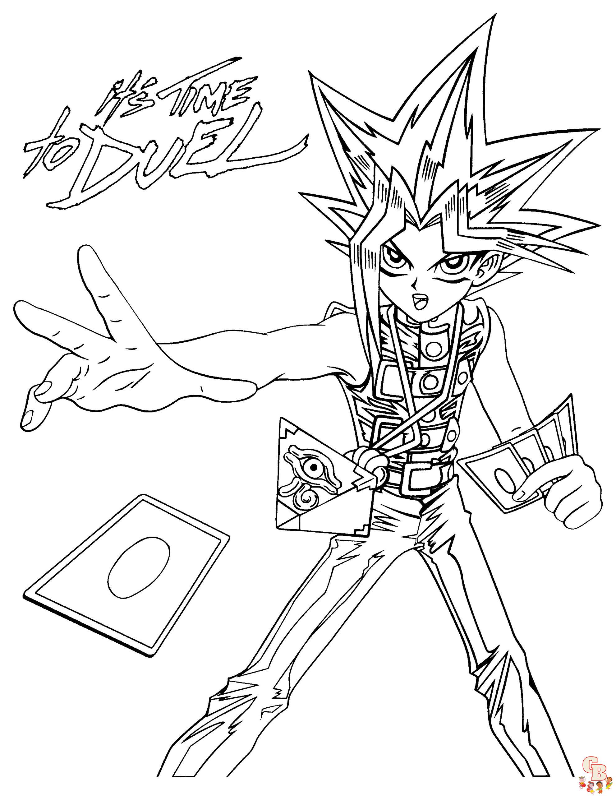 Yugioh Coloring Pages 5 1