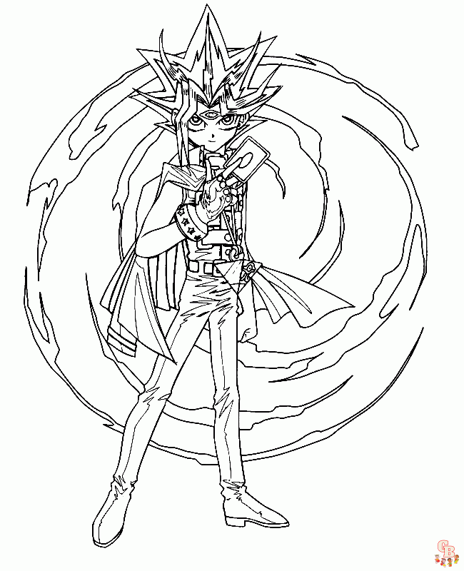 Yugioh Coloring Pages 5 1