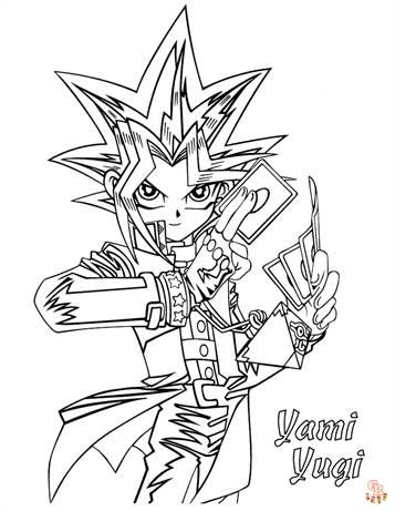 Yugioh Coloring Pages 6