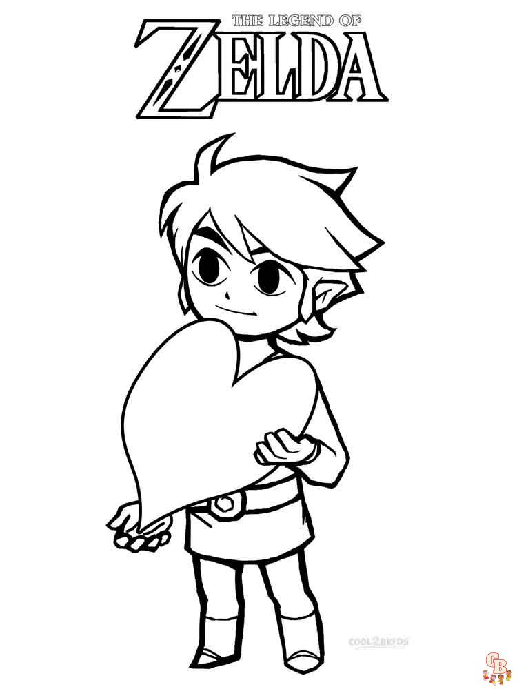 Zelda Coloring Pages 23