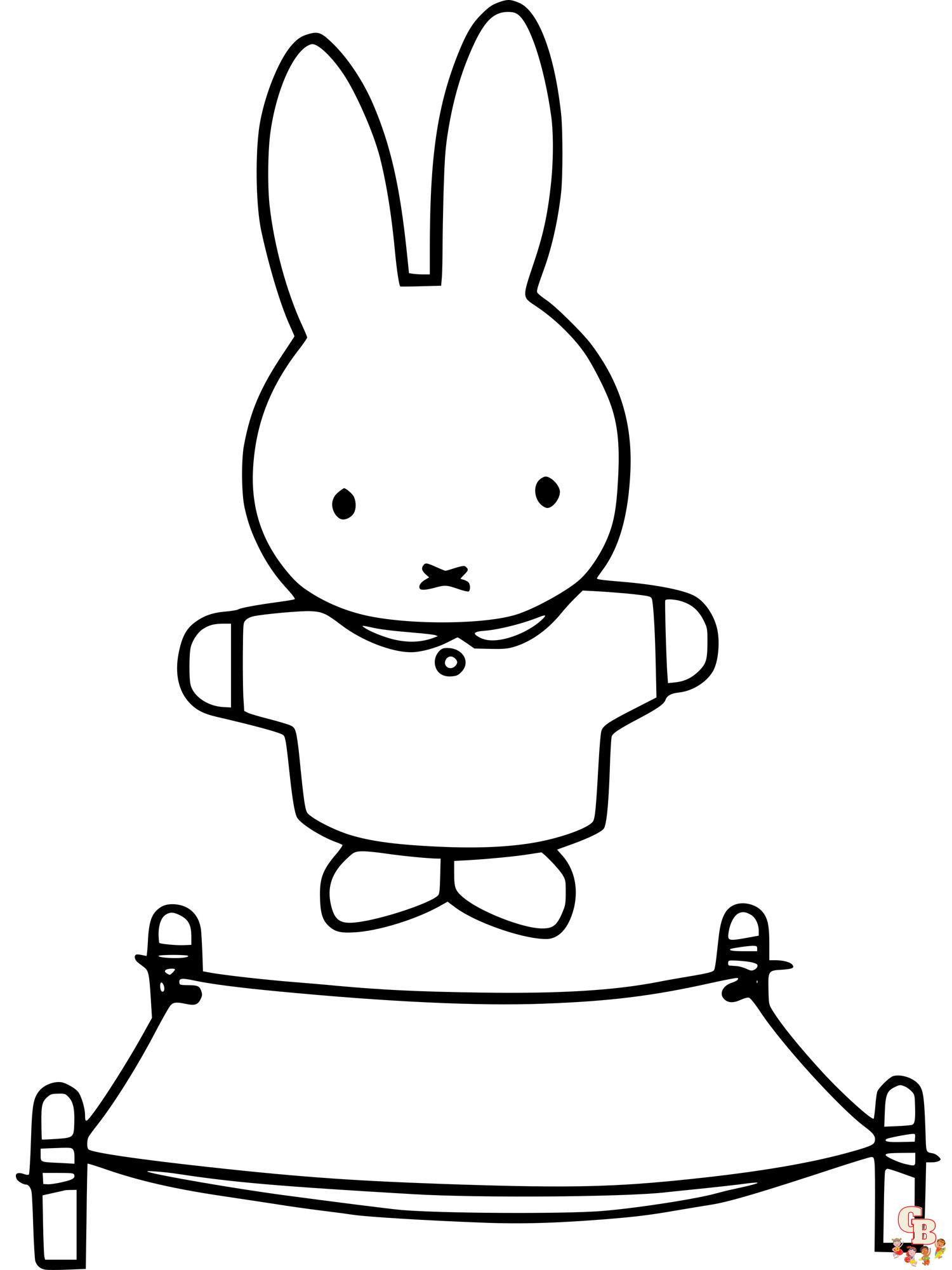 miffy coloring pages 12