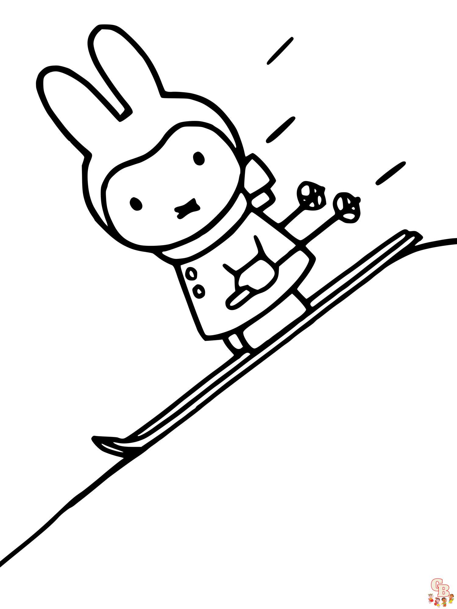 miffy coloring pages 16