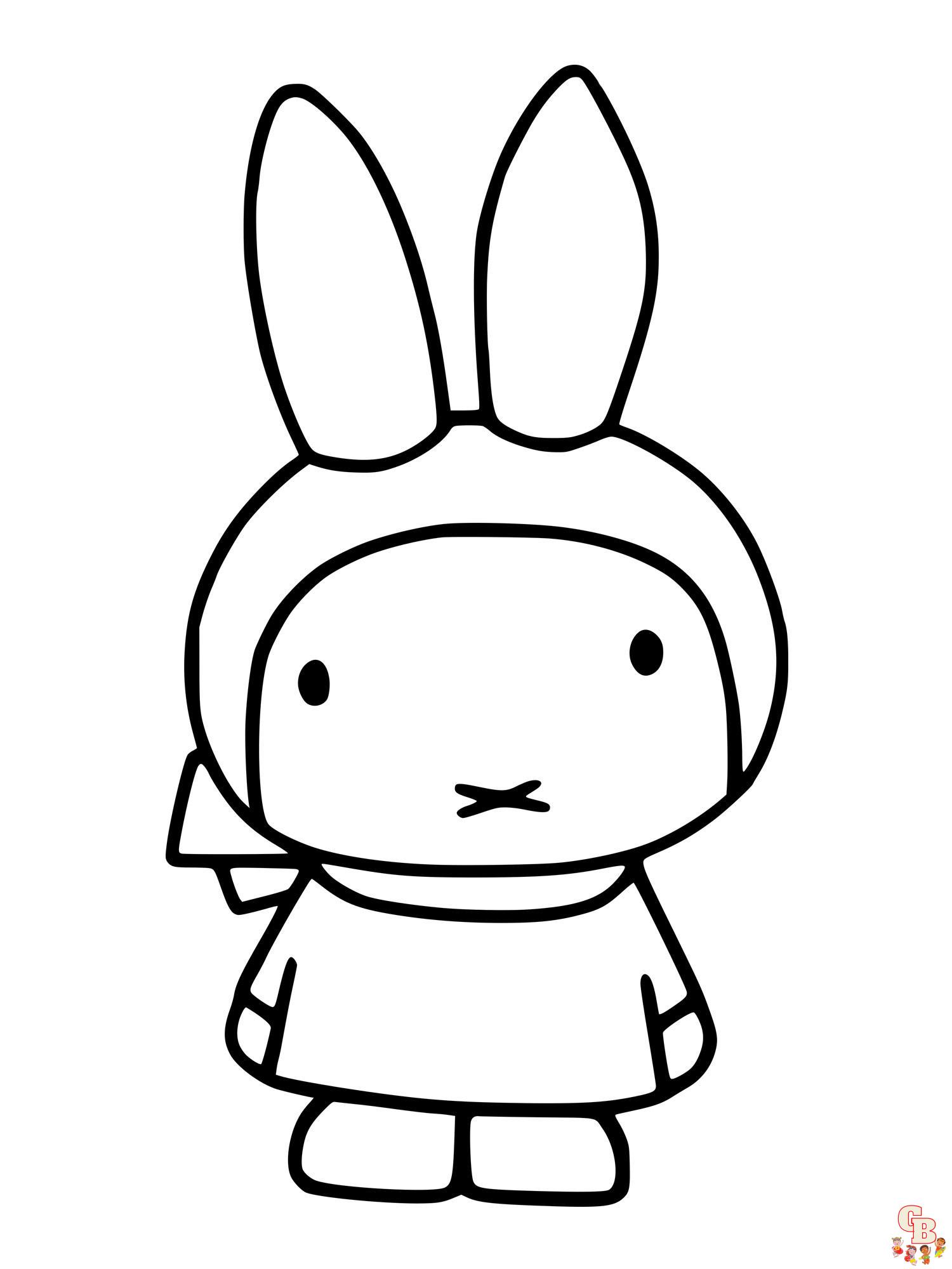 miffy coloring pages 18