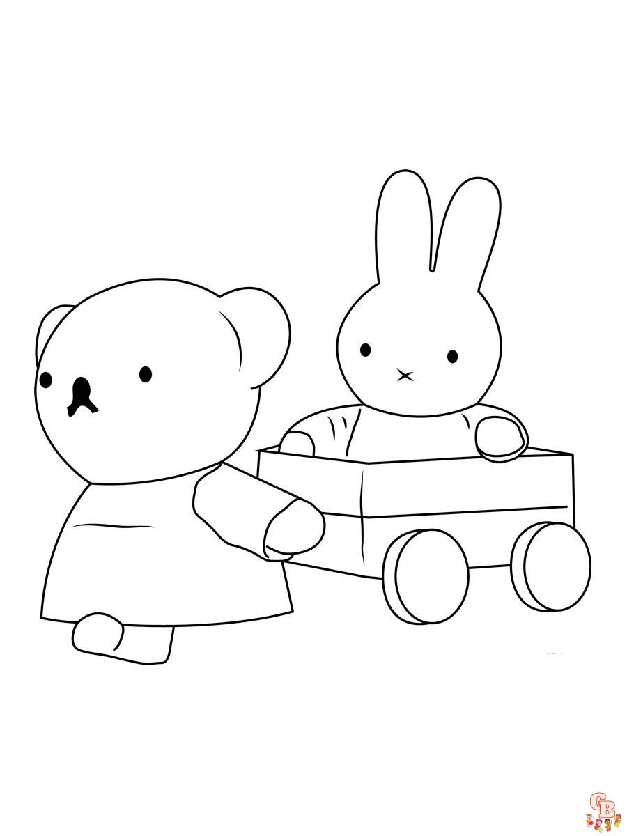 miffy coloring pages 19