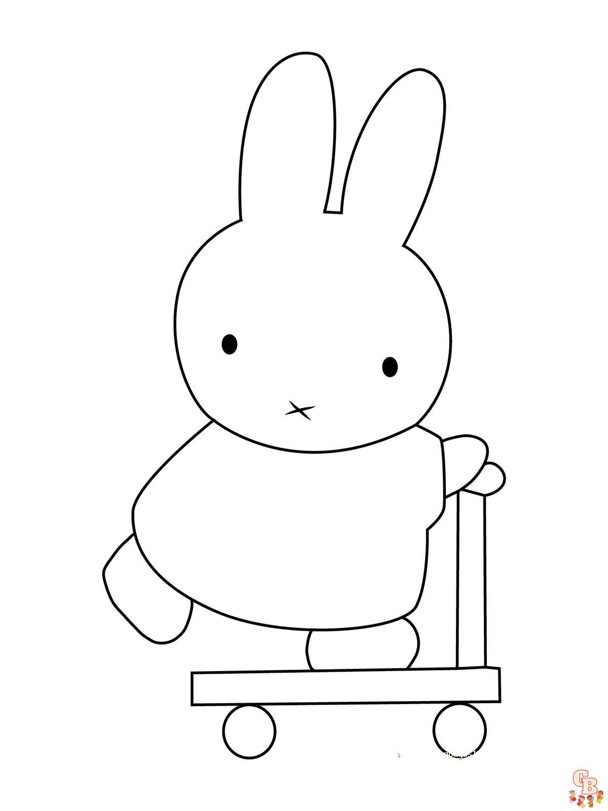 miffy coloring pages 2