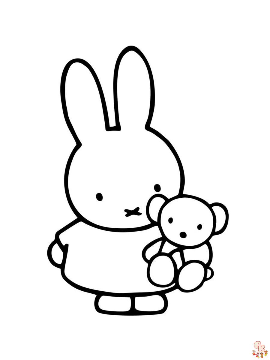 miffy coloring pages 20