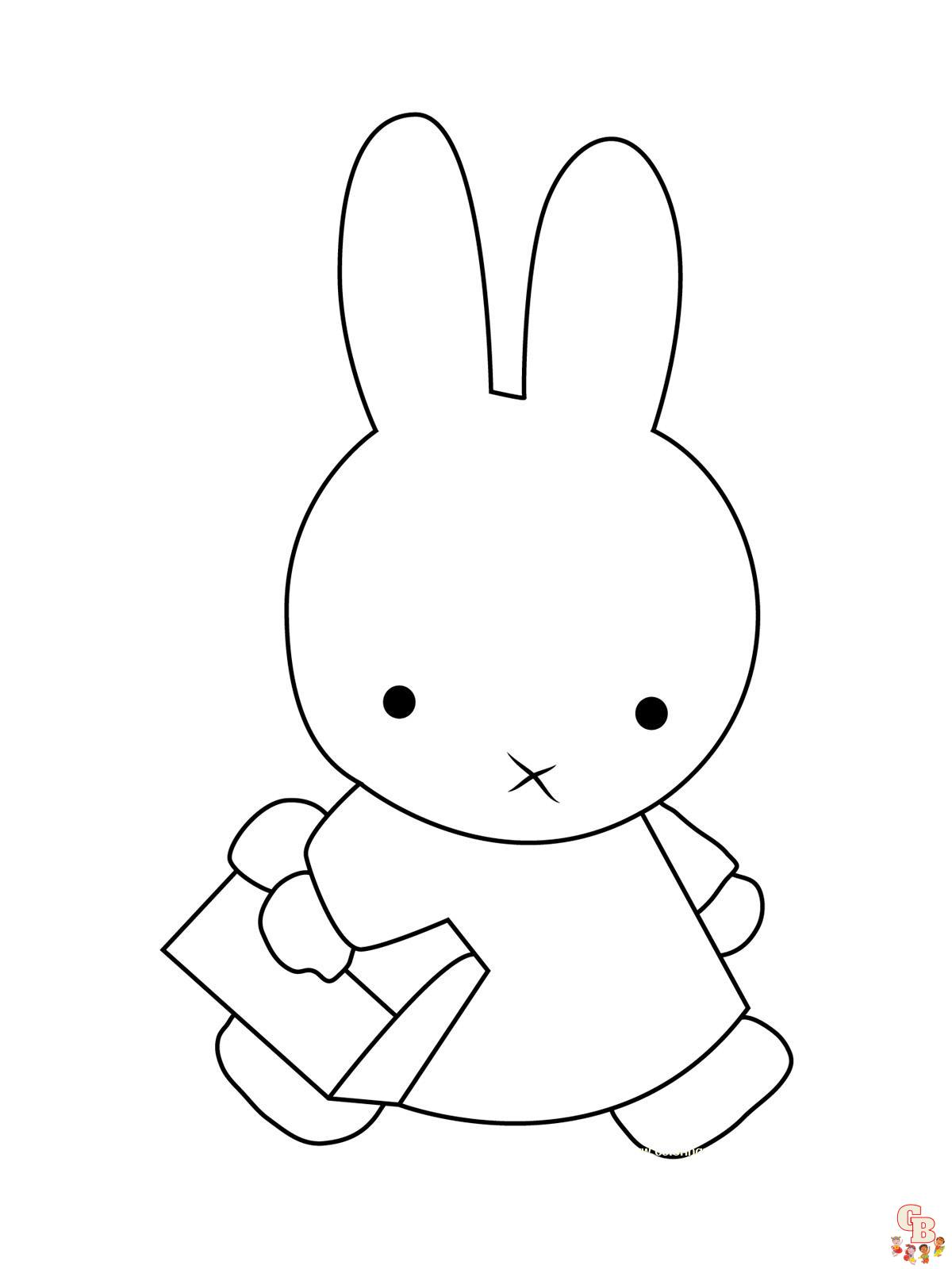 miffy coloring pages 24