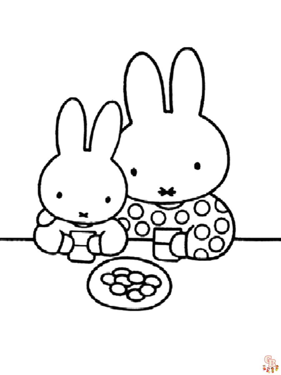 miffy coloring pages 25