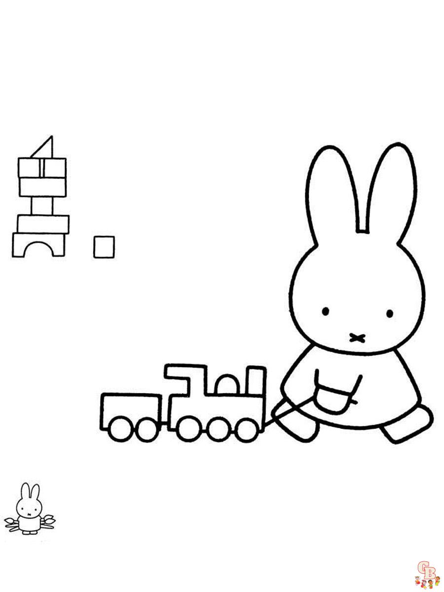 miffy coloring pages 27