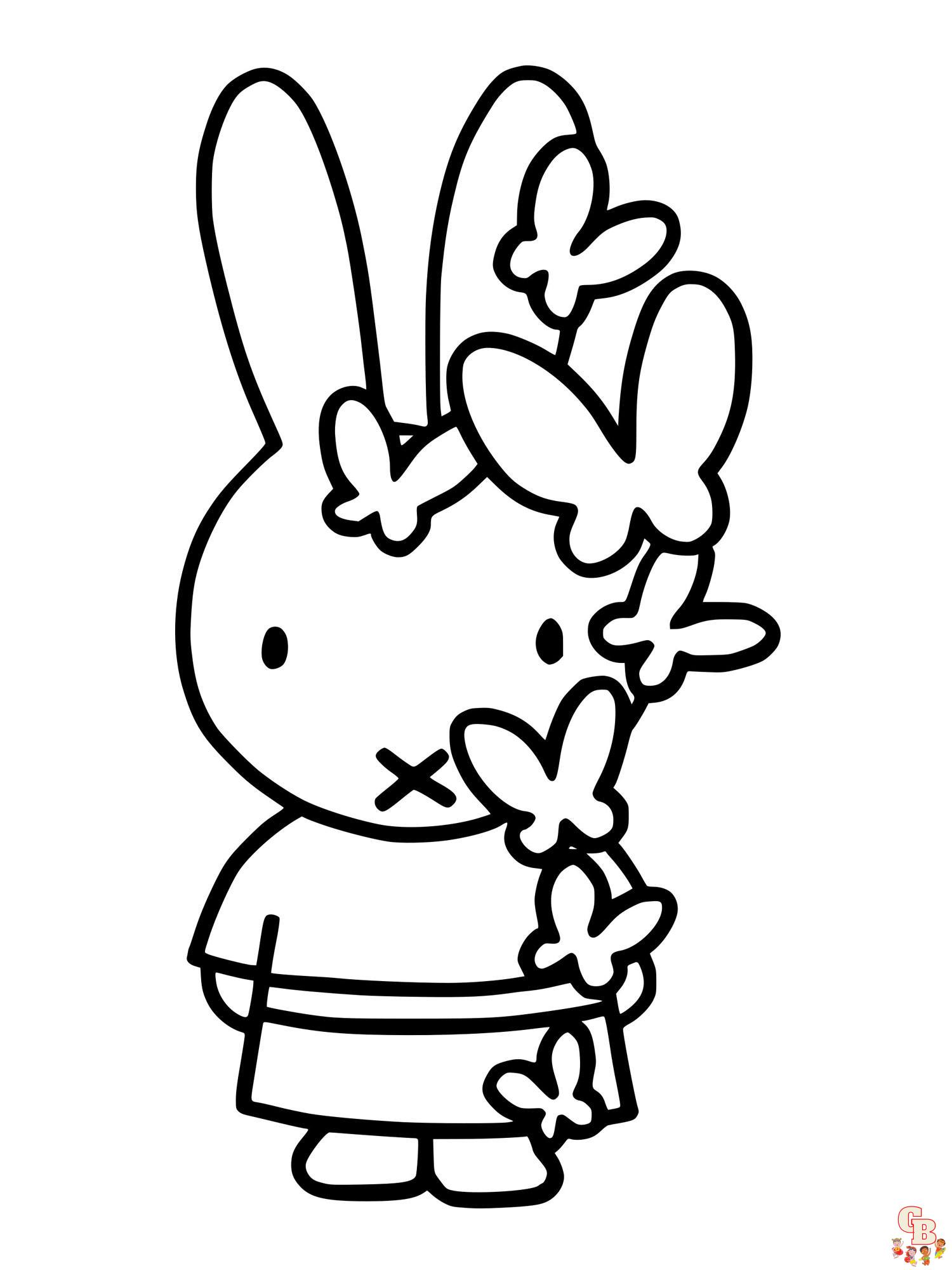 miffy coloring pages 28