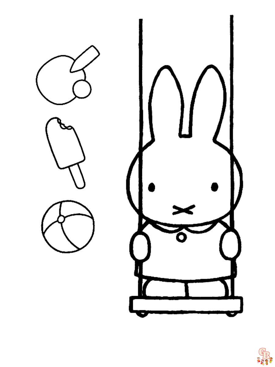 miffy coloring pages 29