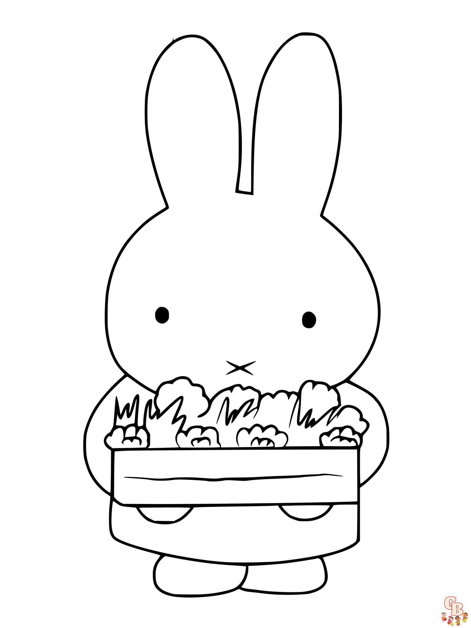 miffy coloring pages 3