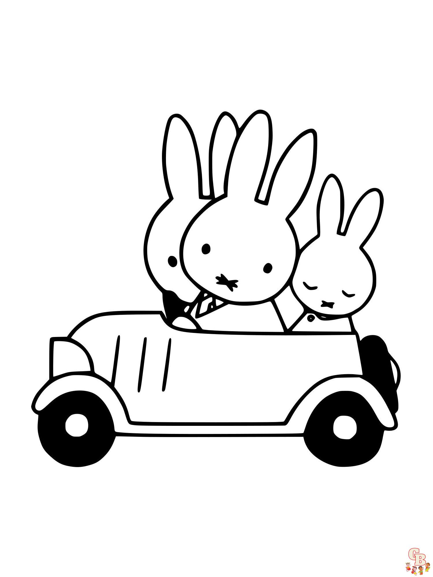 miffy coloring pages 32