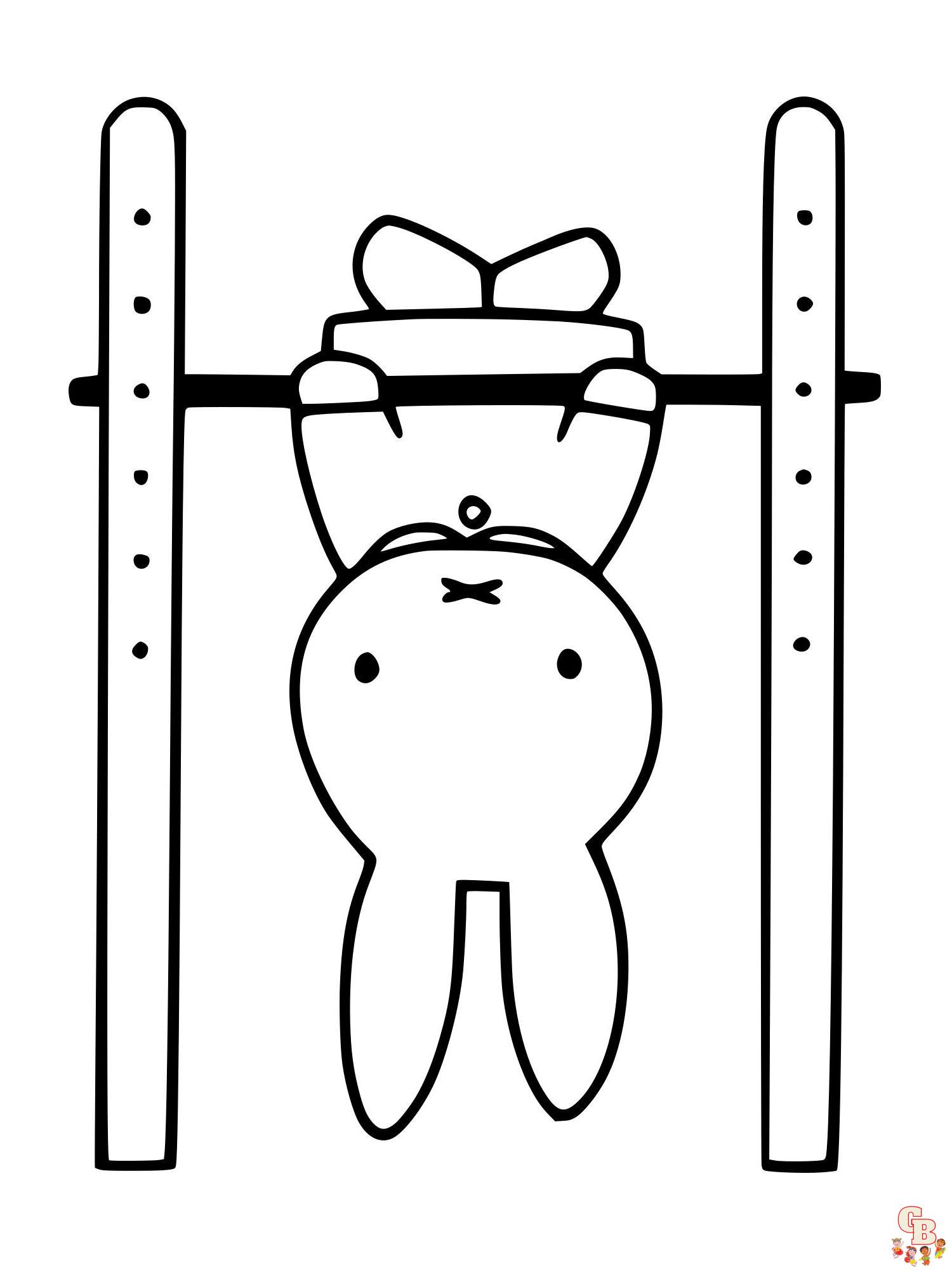 miffy coloring pages 5