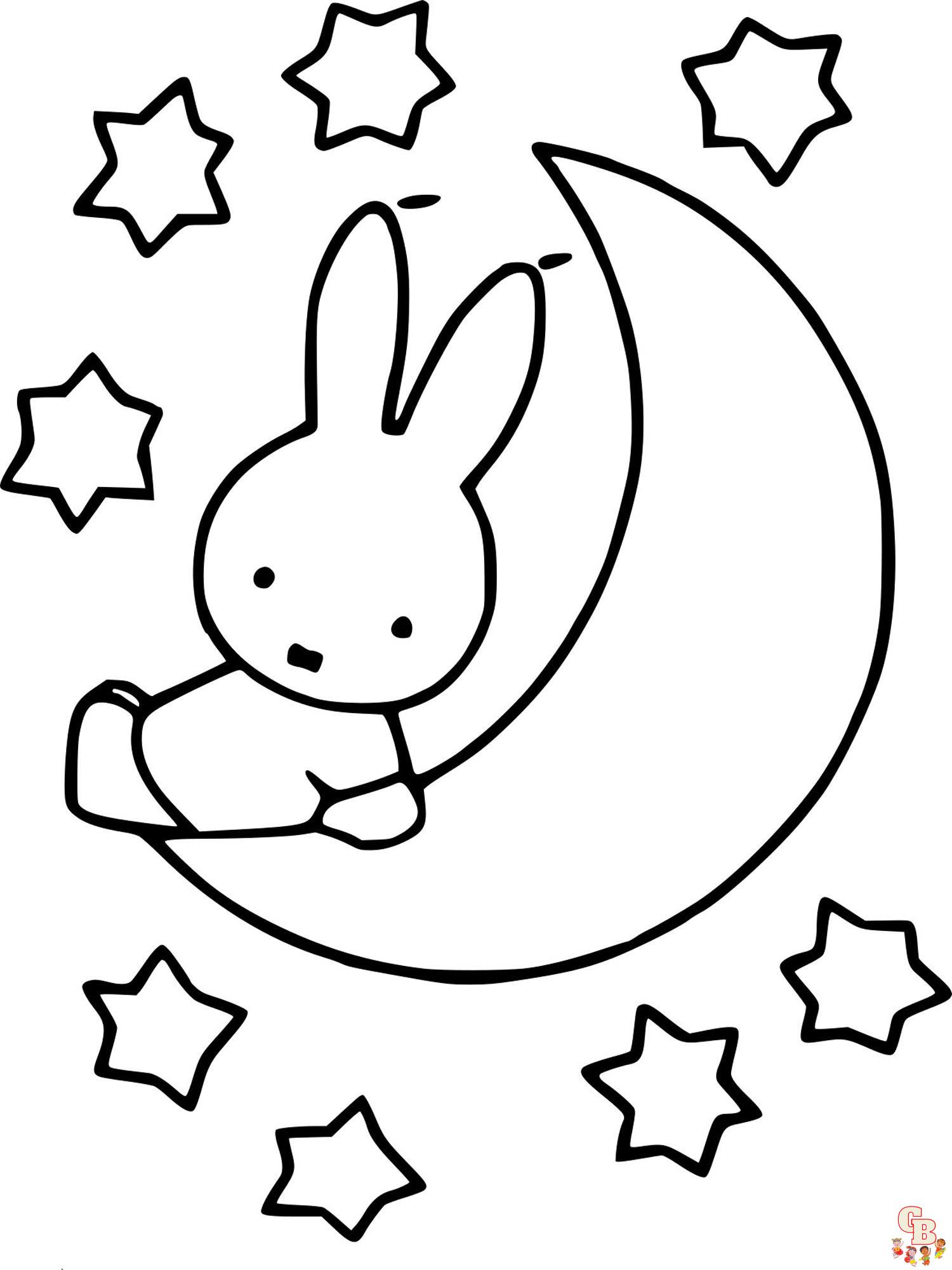 miffy coloring pages 6