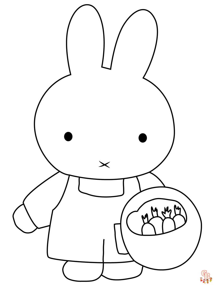 miffy coloring pages 8