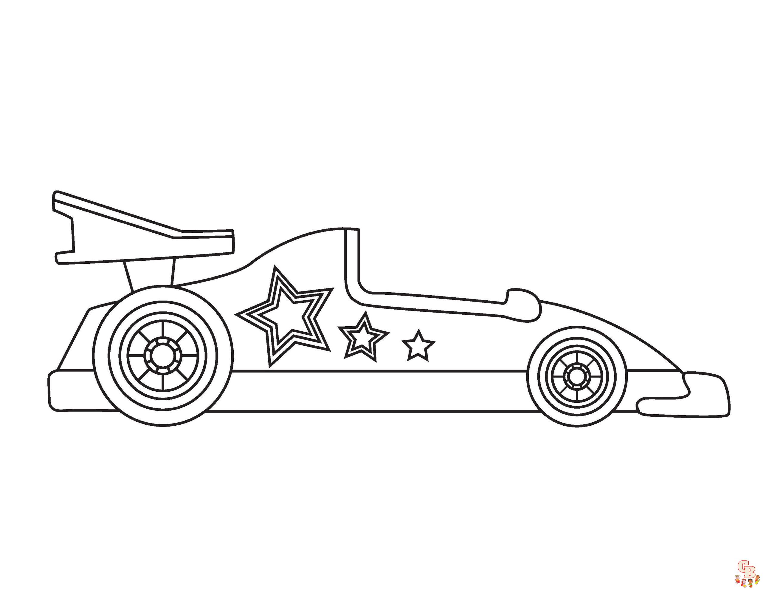 race car coloring pages 12