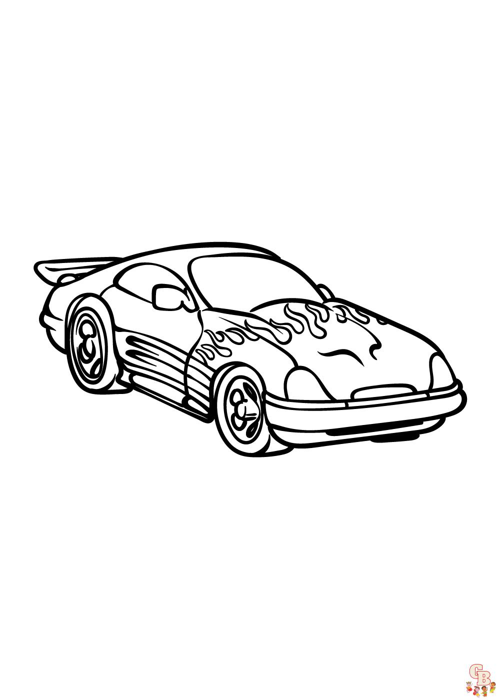 race car coloring pages 3