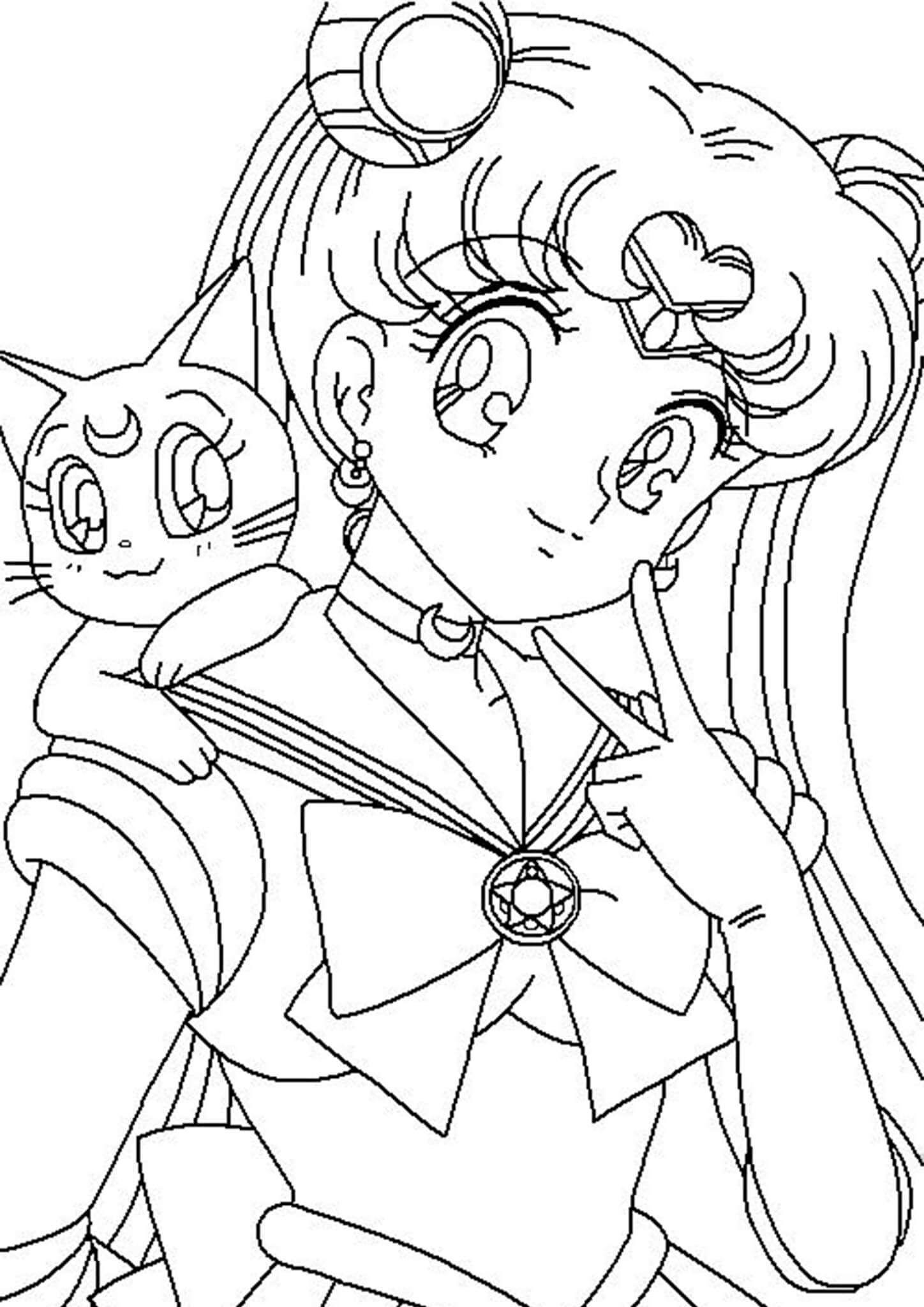 sailor moon coloring pages 3 1