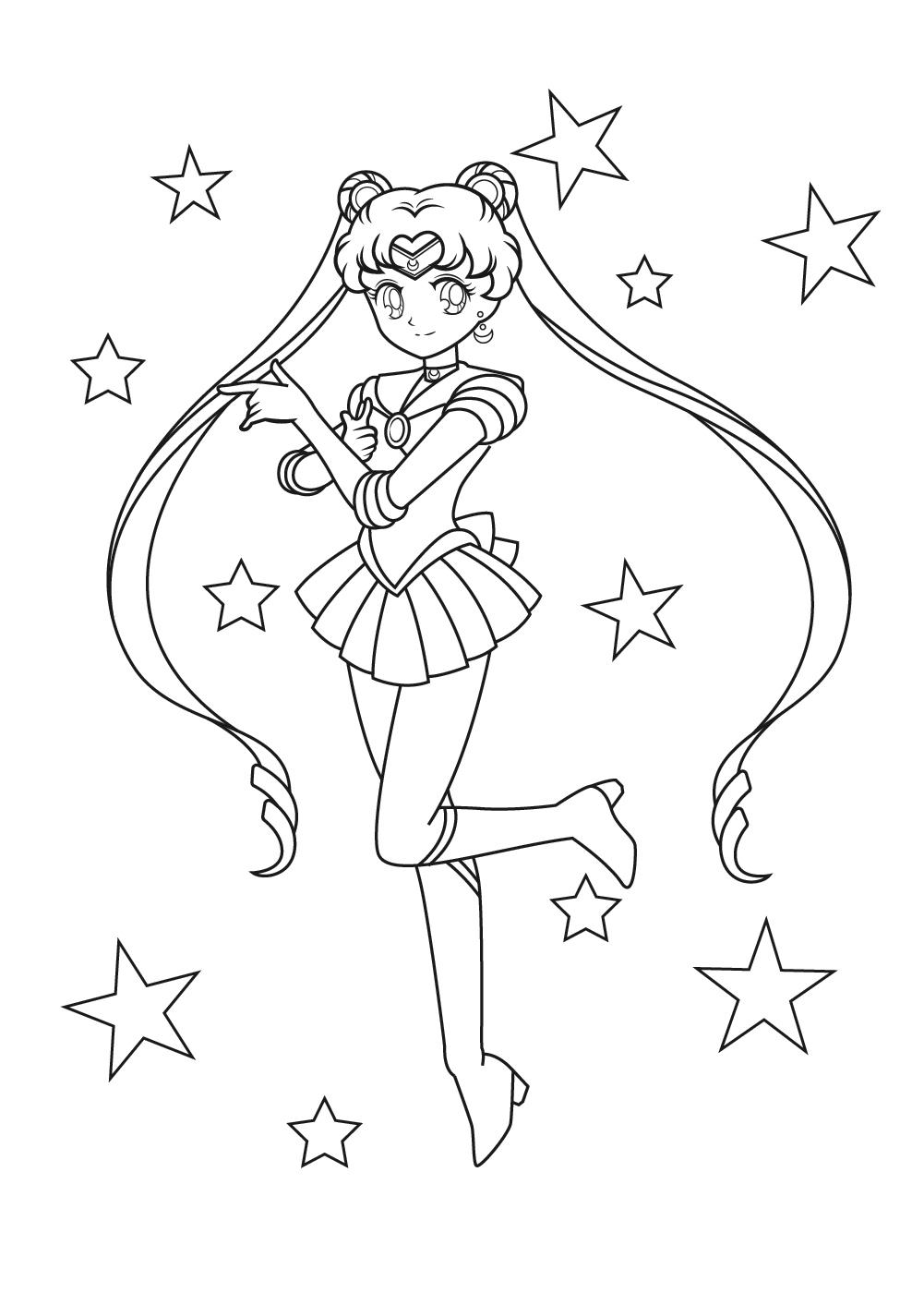 sailor moon coloring pages 33 1