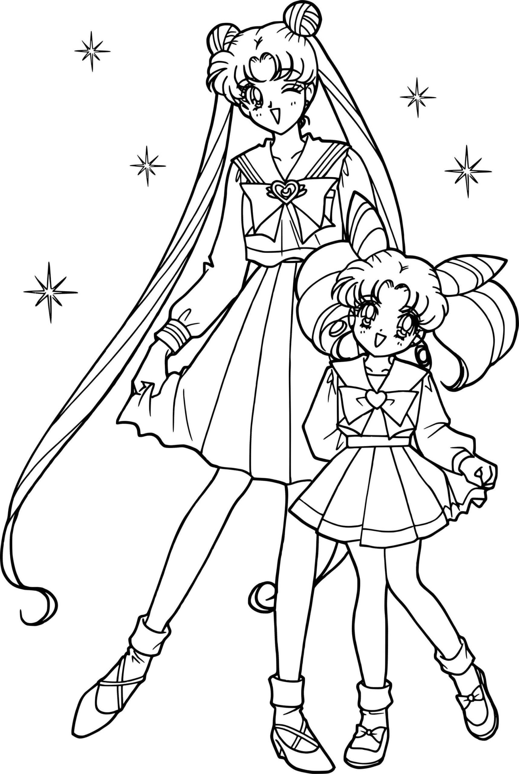 sailor moon coloring pages 8 1