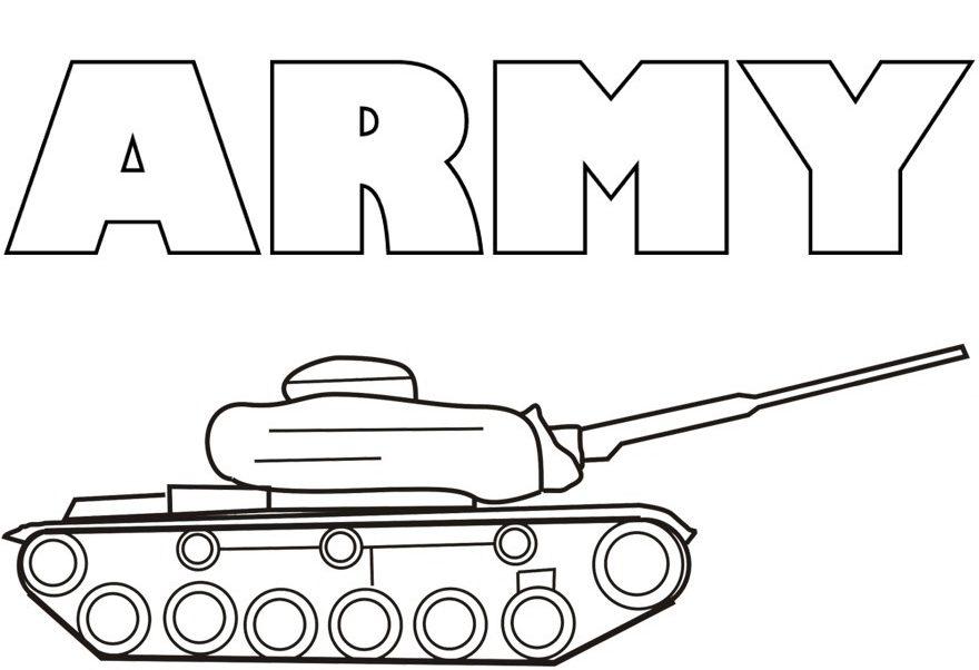 tank coloring pages 10