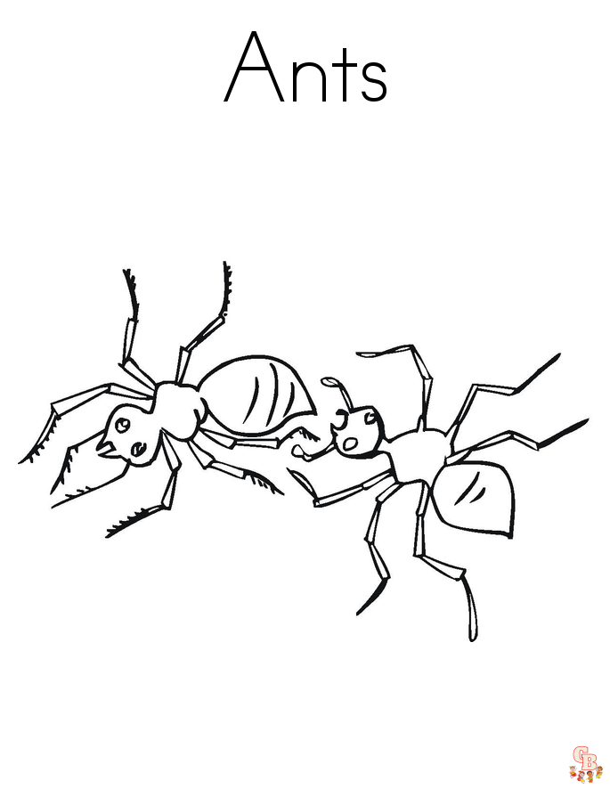 Ant Coloring Pages20