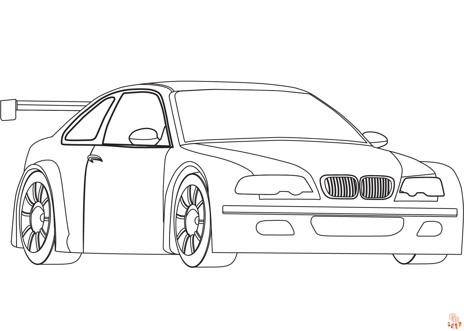 BMW Coloring Pages 3