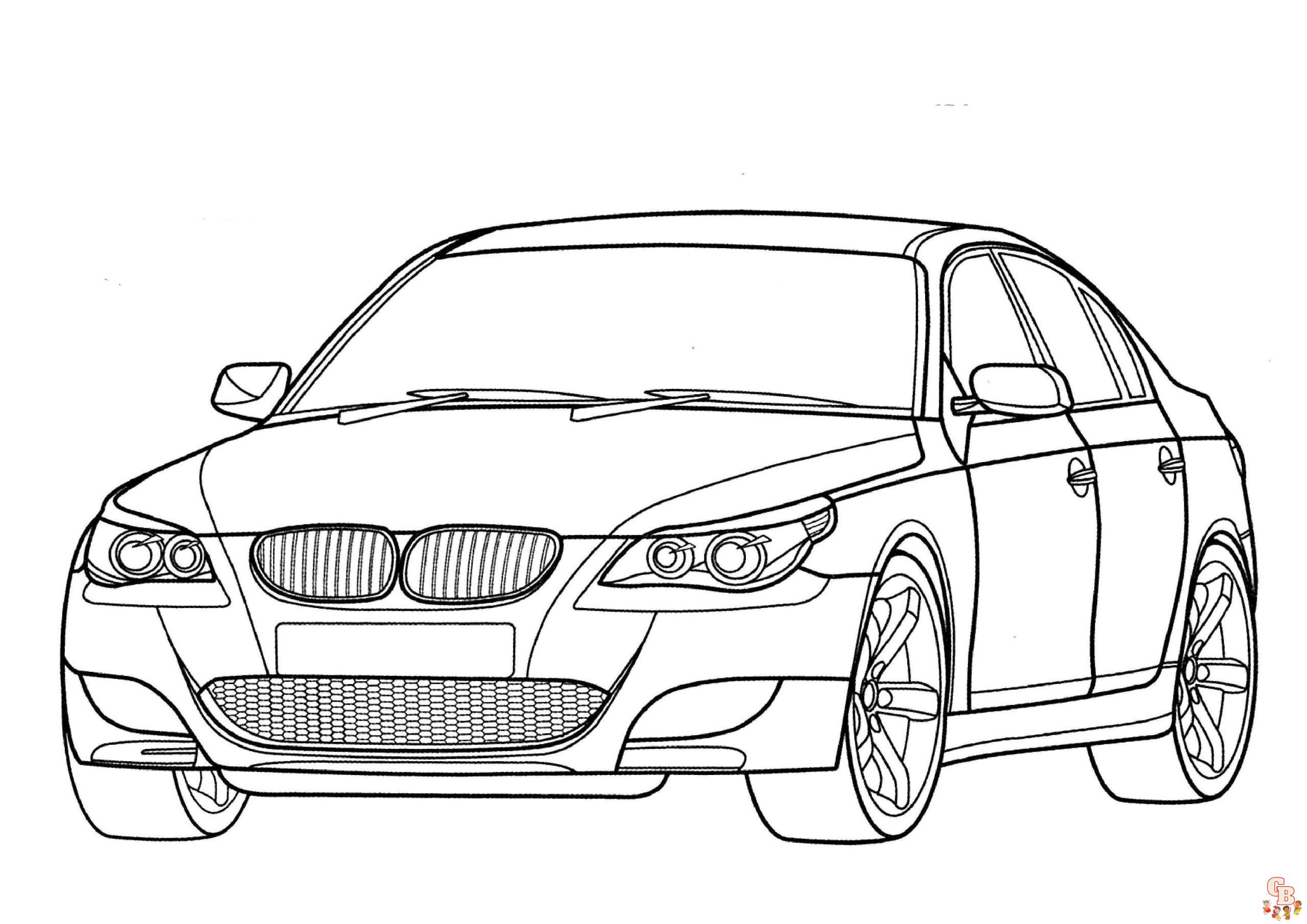 BMW Coloring Pages 6