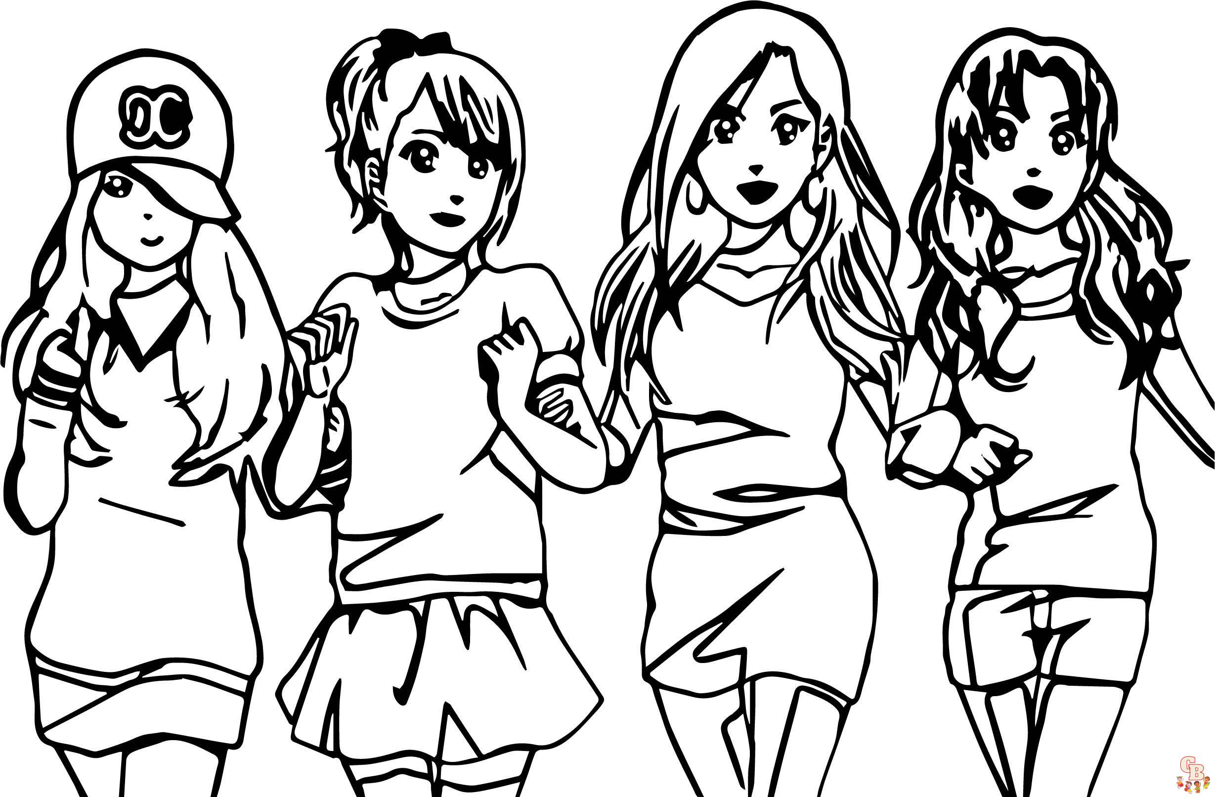 Best Friend Coloring Pages 6