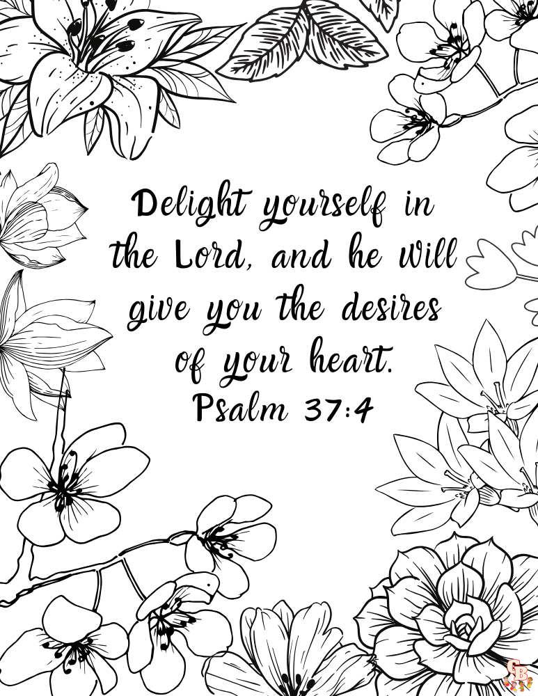 Bible Verse Coloring Pages 2